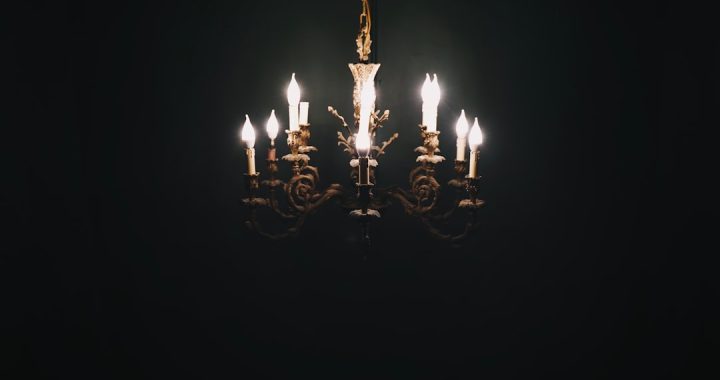 Photo chandelier