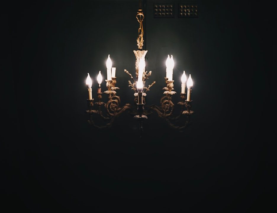 Photo chandelier